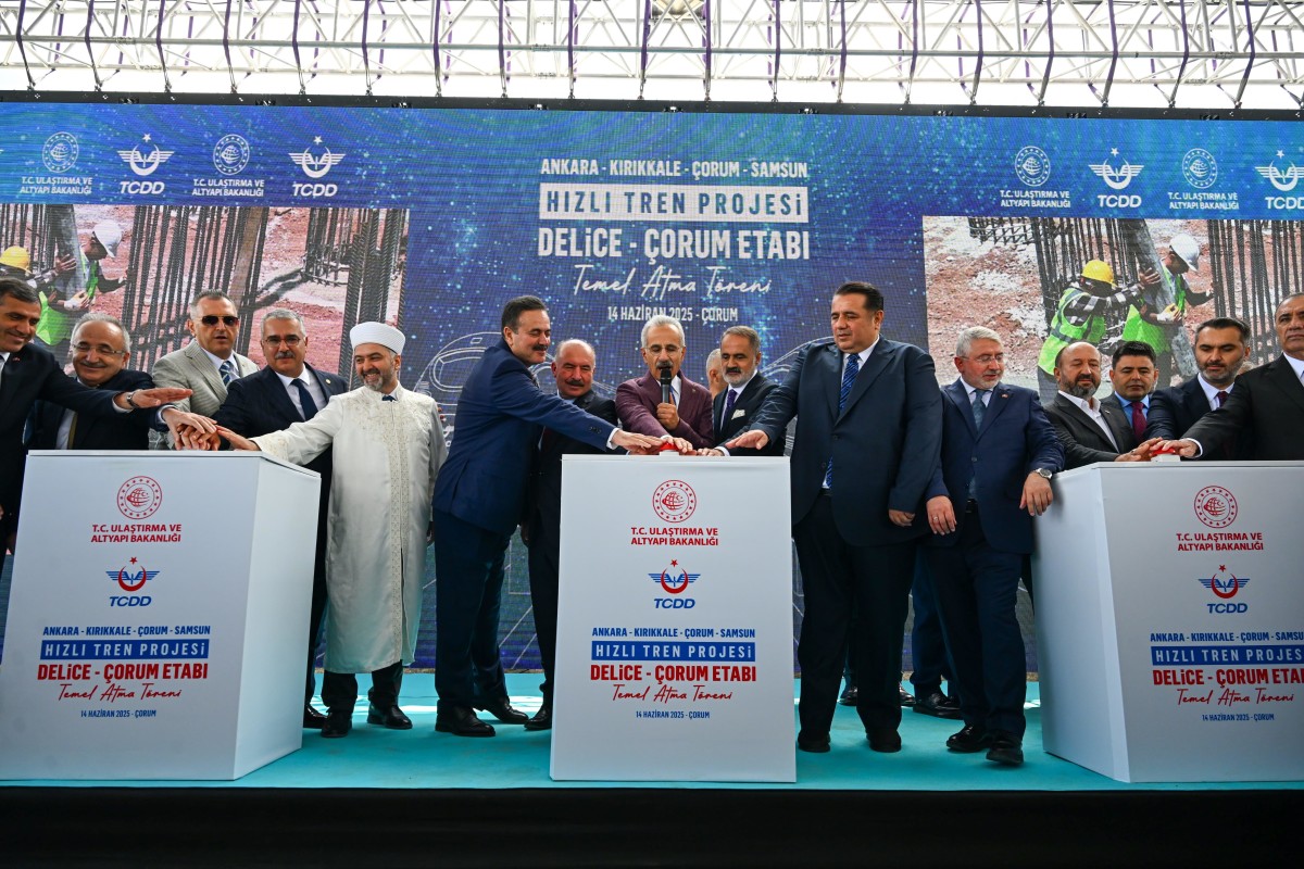 Ankara-Kırıkkale-Çorum-Samsun Hızlı Tren Projesi'nin Temeli Atıldı 3 ankara kirikkale corum samsun hizli tren projesinin temeli atildi 3