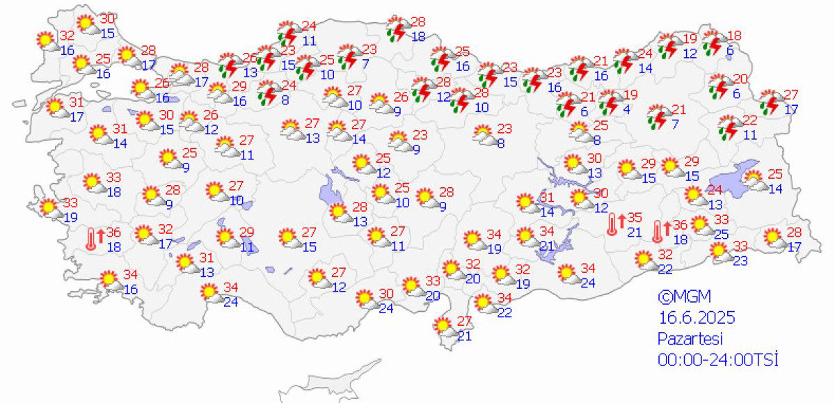 Kırıkkale'de Sıcak Hava Etkisini Hissettirecek! 6 hava6