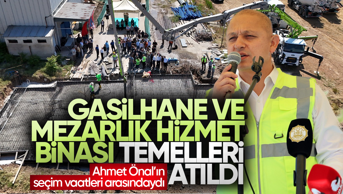 Kırıkkale’ye Yeni Gasilhane ve Mezarlık Hizmet Binası: Temeli Dualarla Atıldı