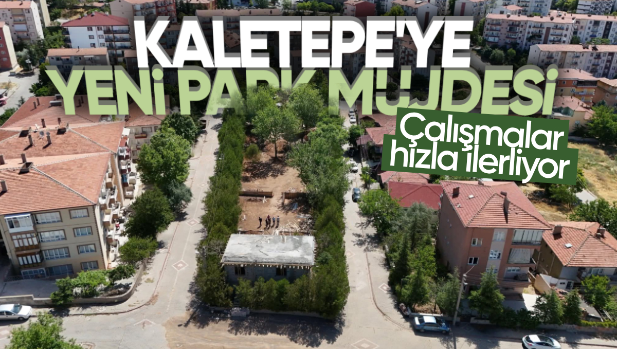 Kırıkkale Kaletepe Mahallesi’ne Yeni Park Müjdesi