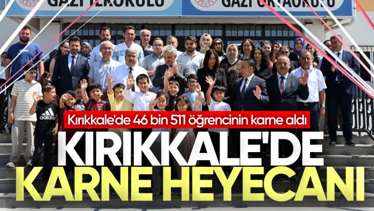 Kırıkkale’de Karne Heyecanı: Vali Mehmet Makas Öğrencilerle Bir Araya Geldi