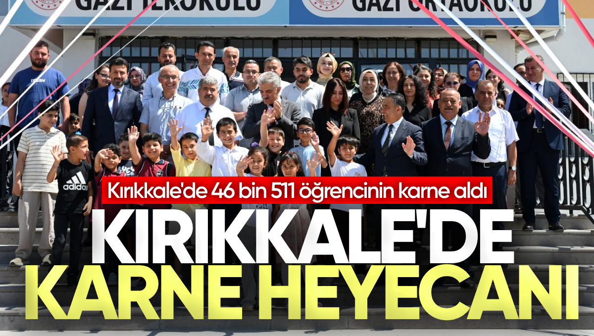 Kırıkkale’de Karne Heyecanı: Vali Mehmet Makas Öğrencilerle Bir Araya Geldi