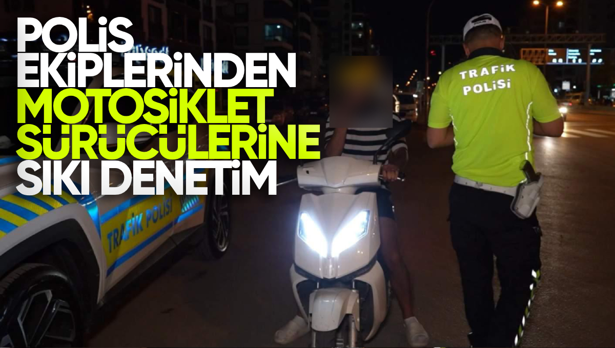 Kırıkkale’de Motosiklet Denetimi: 40 Sürücüye Ceza, 3 Araç Trafikten Men Edildi