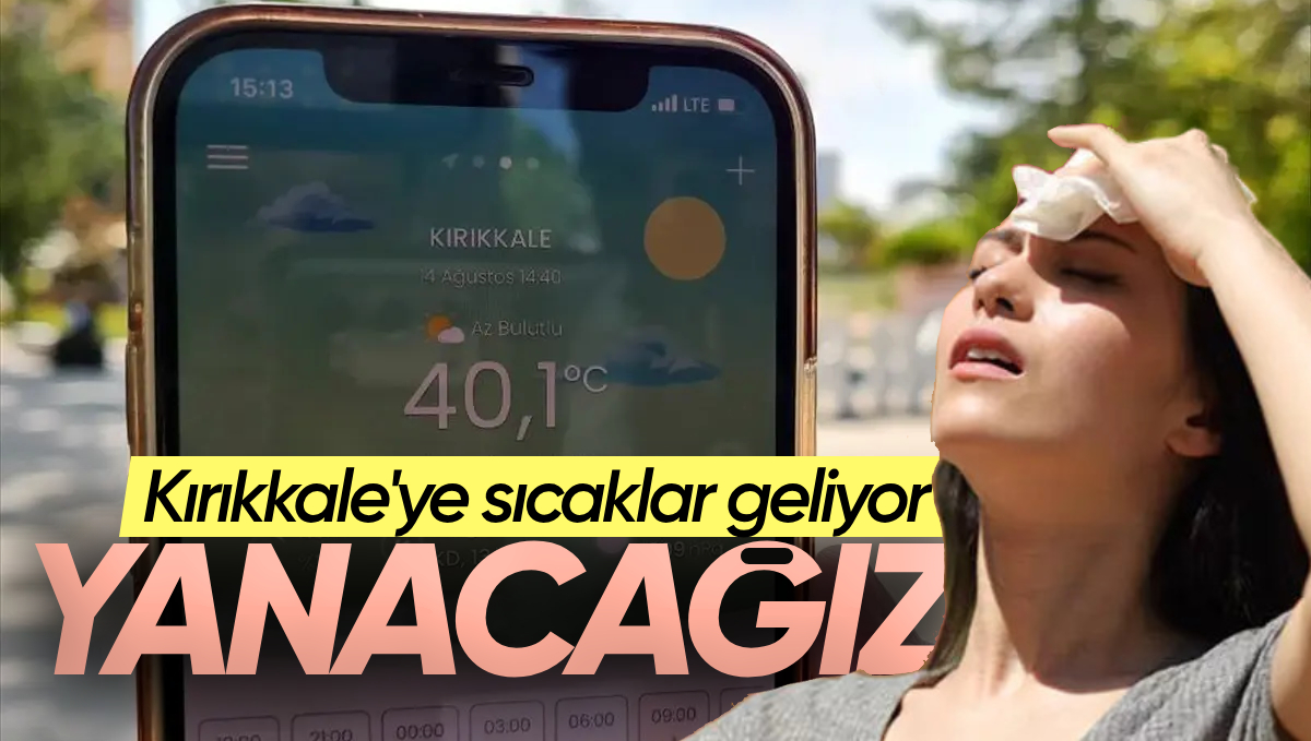 Kırıkkale’de Sıcak Hava Etkisini Hissettirecek! 