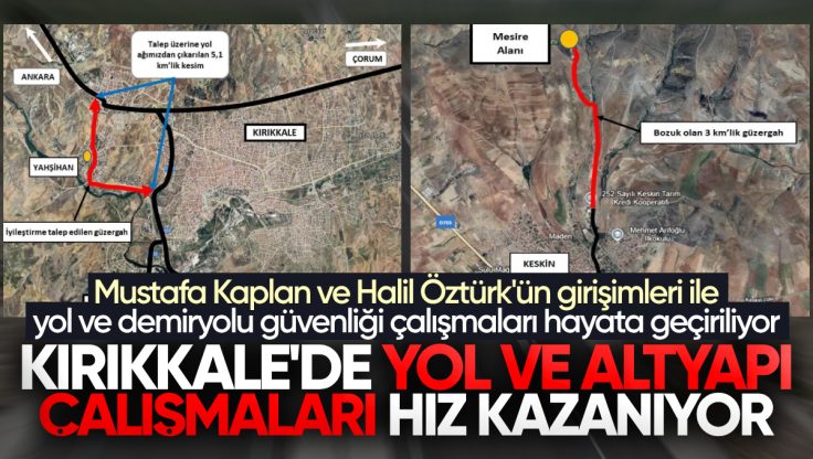 Kırıkkale’de Ulaştırma ve Altyapı Yatırımları Hız Kazanıyor: Yol Güvenliği ve Demiryolu Çalışmaları Hayata Geçiriliyor