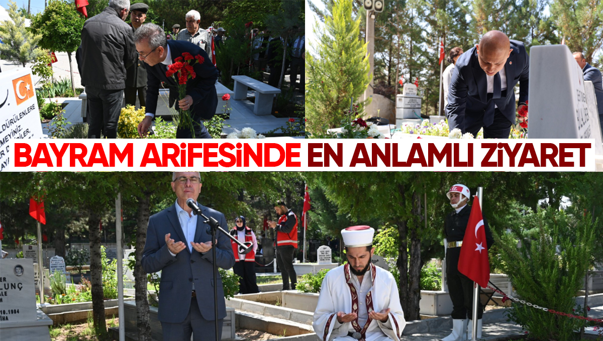 Kırıkkale’de Bayram Arifesinde Şehitlik Ziyareti: ‘Vatan Size Minnettar’