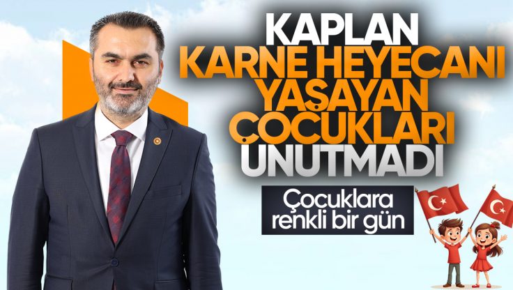 Mustafa Kaplan’dan Karne Hediyesi: Çocuklara Renkli Bir Gün!