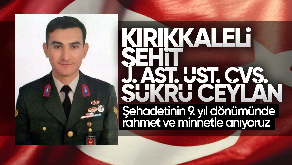 Kırıkkale’li Şehit Şükrü Ceylan Kabri Başında Dualarla Anıldı