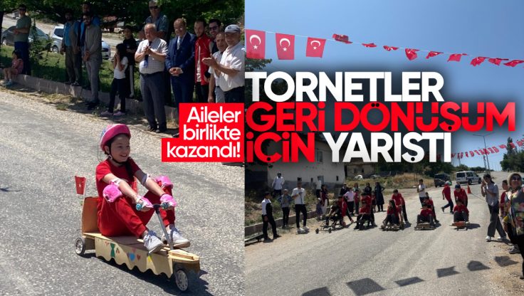 Karakeçili’de Tornetler Geri Dönüşüm İçin Yarıştı, Aileler Birlikte Kazandı!