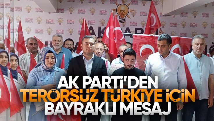 AK Parti Kırıkkale İl Başkanlığı’ndan Cumhurbaşkanı Erdoğan’ın Bayrak Çağrısına Gönülden Destek