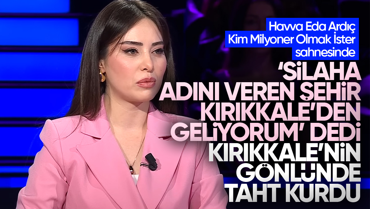 Kırıkkale’li Havva Eda Ardıç ‘Kim Milyoner Olmak İster’ Sahnesinde Kırıkkalelilerin Gönlünde Taht Kurdu