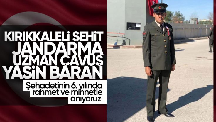 Kırıkkale’li Şehidimiz Yasin Baran Dualarla Anıldı