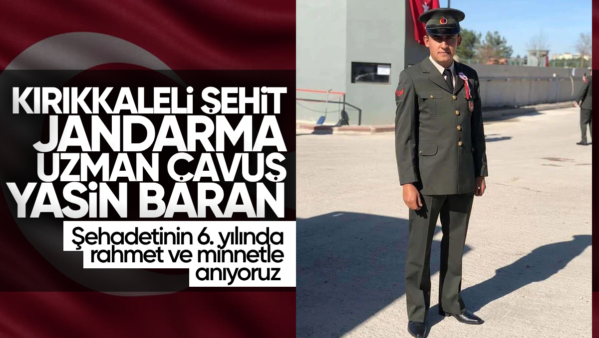 Kırıkkale’li Şehidimiz Yasin Baran Dualarla Anıldı