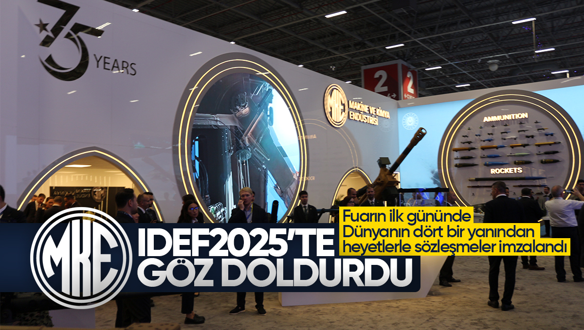 MKE IDEF2025’te Göz Doldurdu; Dünyanın Dört Bir Yanından Heyetlerle Sözleşmeler İmzaladı