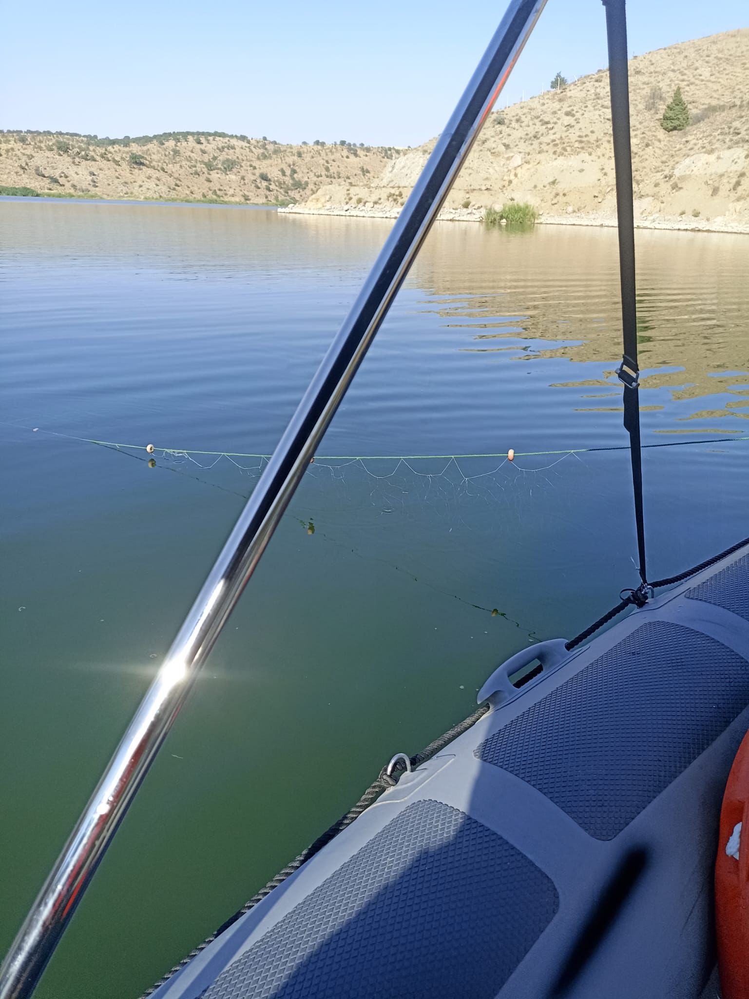 Kırıkkale'de 250 Metre Ağla Kaçak Balık Avına Jandarma Müdahalesi 2 IMG 20250824 WA0052