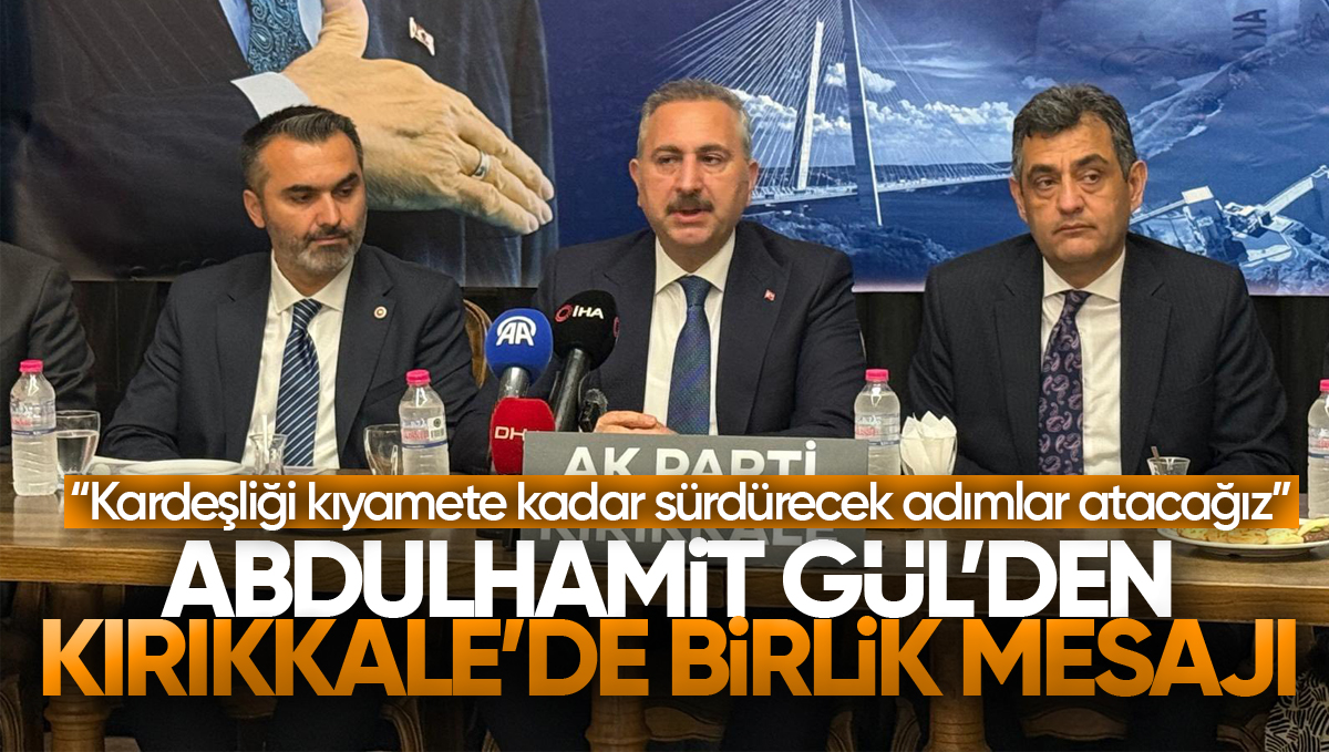 AK Parti Grup Başkanvekili Gül ‘Türkiye Yüzyılı Buluşmaları’ Kapsamında Kırıkkale’de Birlik ve Terörsüz Türkiye Mesajı
