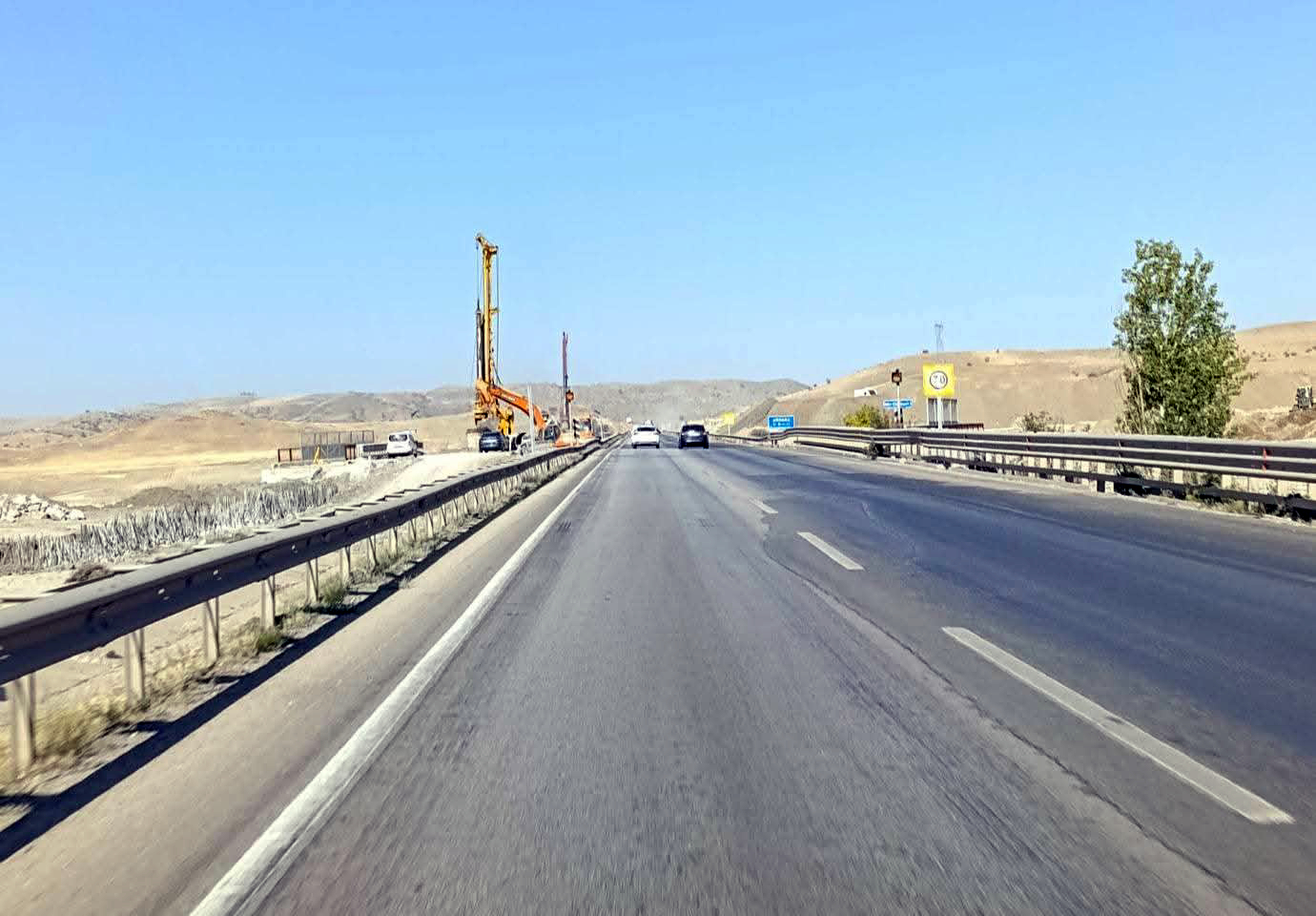 Ankara-Kırıkkale Yolunda Çalışmalar Trafiği Aksattı, Sürücüler Alternatif Güzergaha Yönlendirildi 2 ankara kirikkale trafik