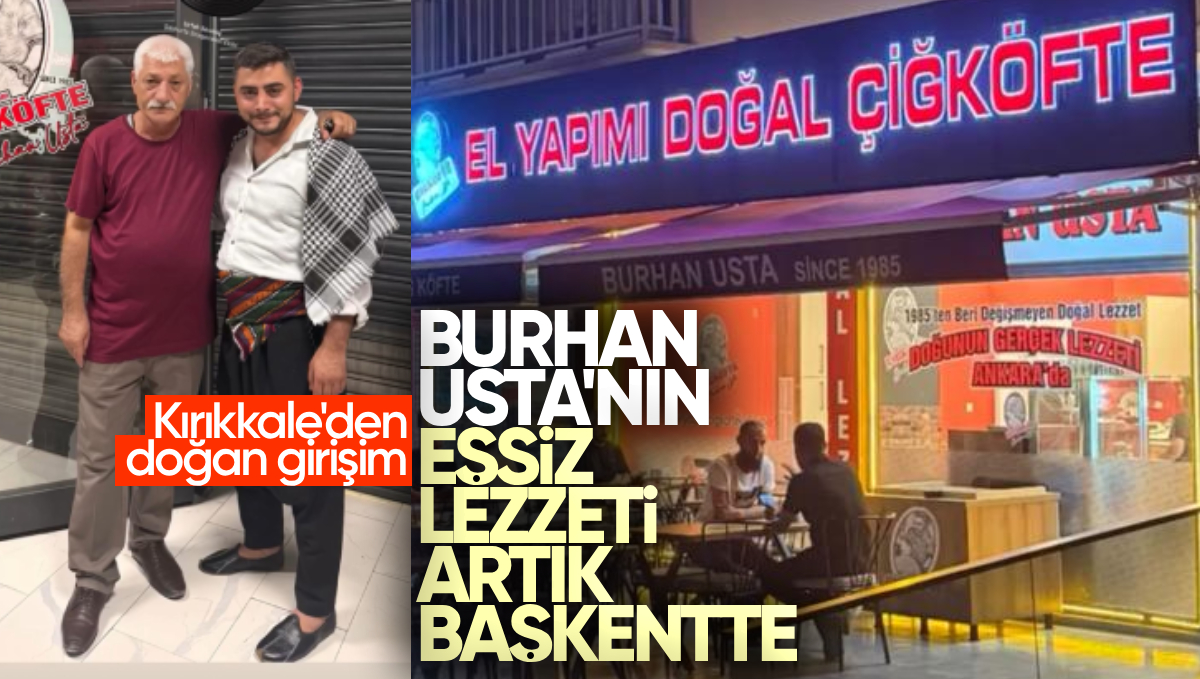 Kırıkkale’den Doğan Burhan Usta’nın El Yapımı Lezzetli Çiğköftesi Artık Ankara’da!