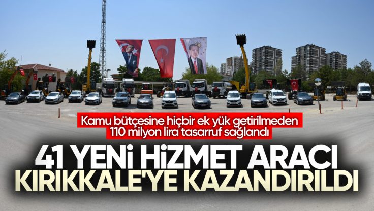 Kırıkkale’de Kamu Bütçesi Korundu, 41 Yeni Araçla Köylere Hizmet Hızlandırıldı