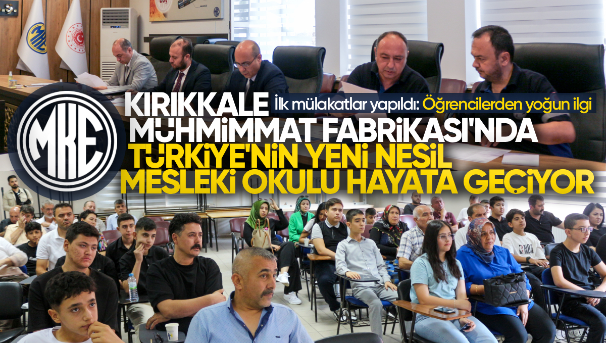 Türkiye’nin Yeni Nesil Mesleki Okulu MKE Kırıkkale Mühimmat Fabrikası’nda Hayata Geçiyor: Öğrencilere Maaş ve Kariyer Fırsatı