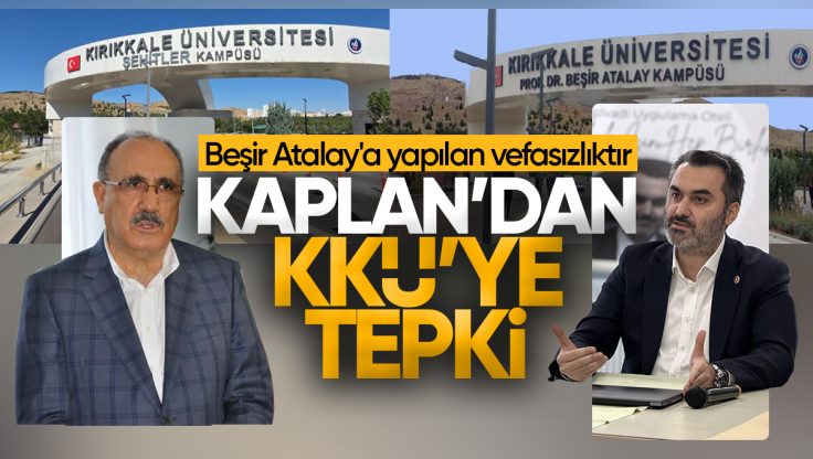 Mustafa Kaplan’dan Kırıkkale Üniversitesi’ne Tepki: ‘Beşir Atalay’a Yapılan Vefasızlıktır’