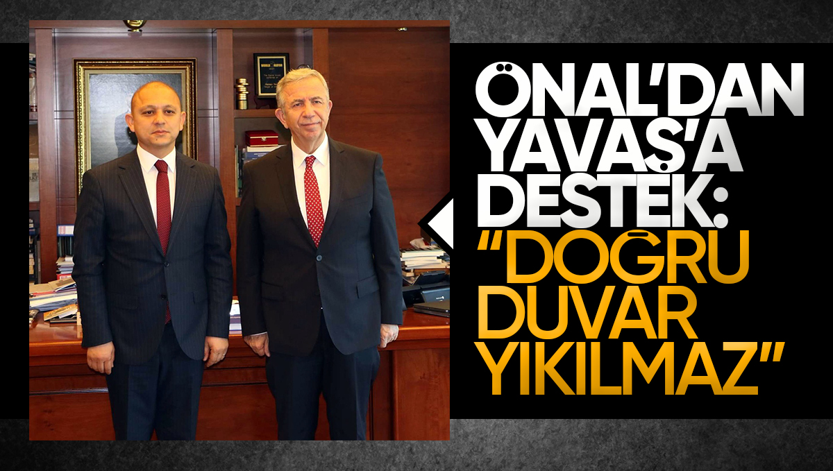 Ahmet Önal’dan Mansur Yavaş’a Destek: ‘Doğru Duvar Yıkılmaz’