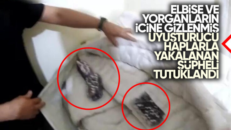 Kırıkkale’de Yorganın İçine Gizlenmiş Uyuşturucu Haplarla Yakalanan Şüpheli Tutuklandı