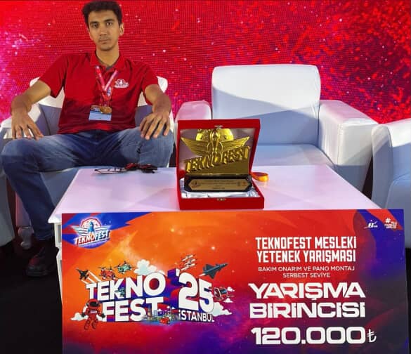 kirikkale yasin ugur teknofest turkiye birincisi 2