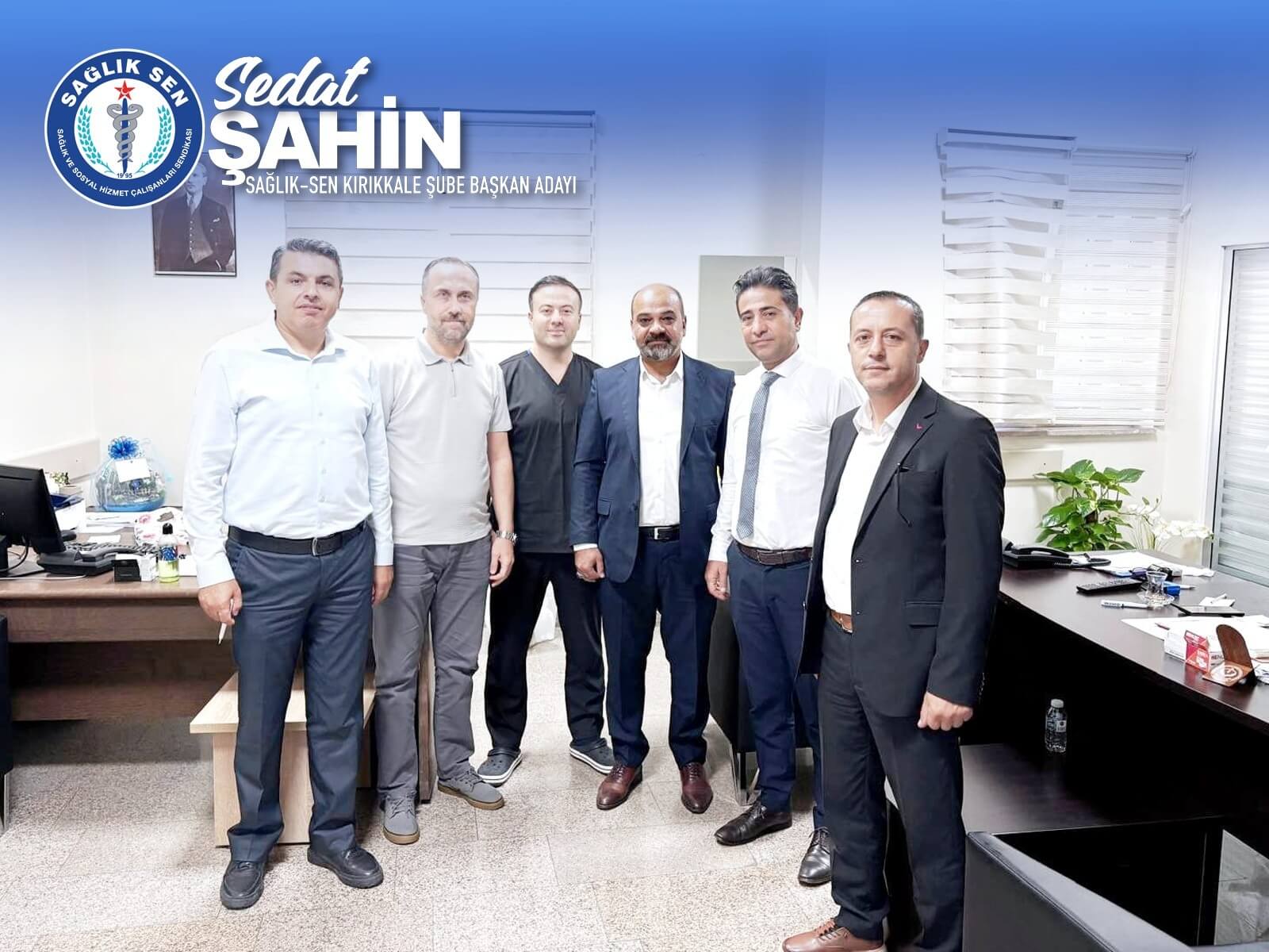 Sağlık-Sen Kırıkkale Şube Başkan Adayı Sedat Şahin: 'Sağlık Çalışanlarının Yanında Olacağız' 11 sedat sahin 11