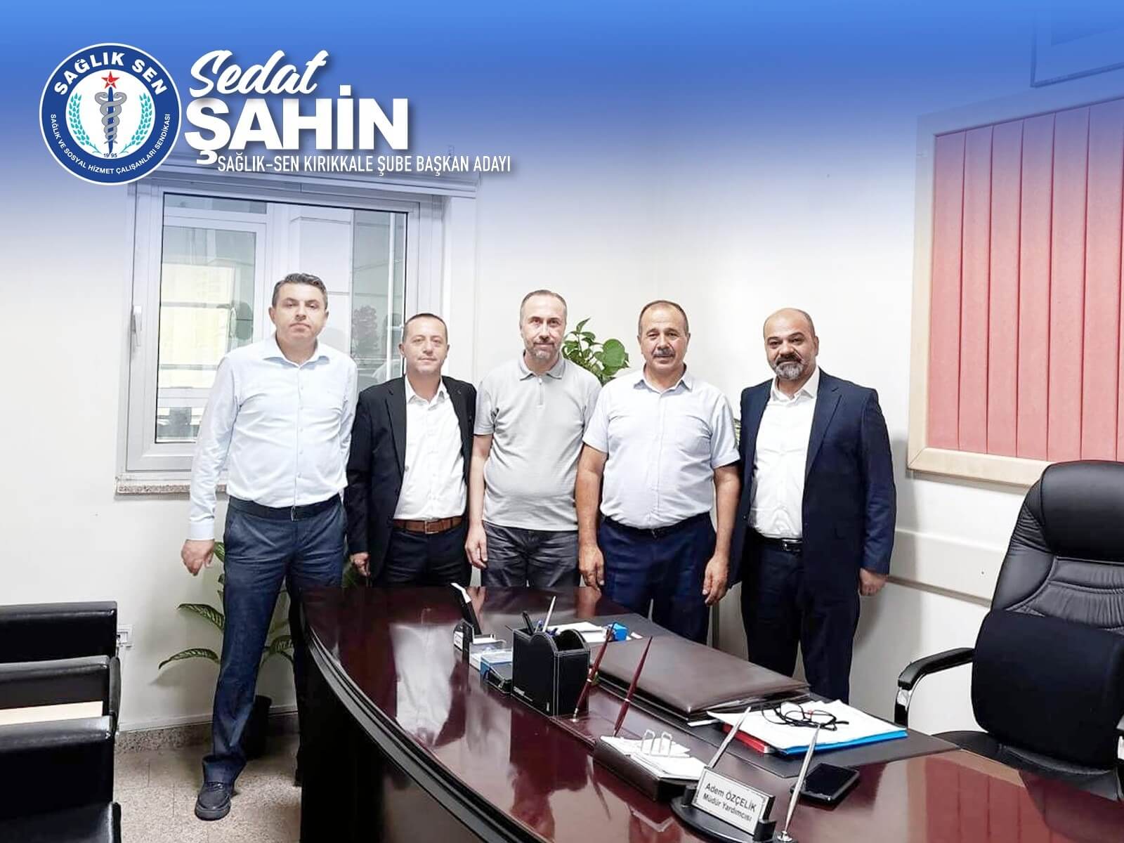 Sağlık-Sen Kırıkkale Şube Başkan Adayı Sedat Şahin: 'Sağlık Çalışanlarının Yanında Olacağız' 6 sedat sahin 6