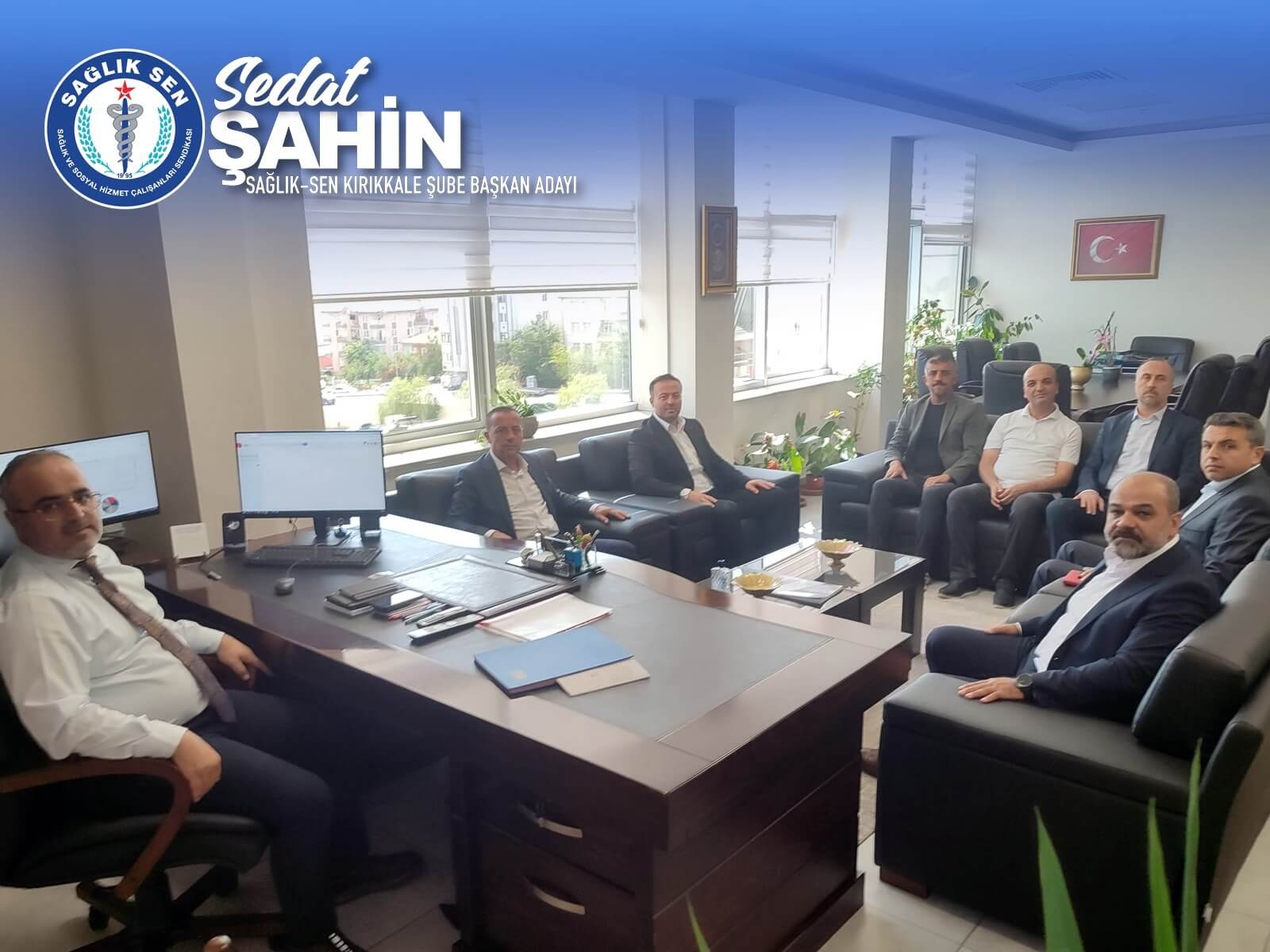 Sağlık-Sen Kırıkkale Şube Başkan Adayı Sedat Şahin: 'Sağlık Çalışanlarının Yanında Olacağız' 7 sedat sahin 7