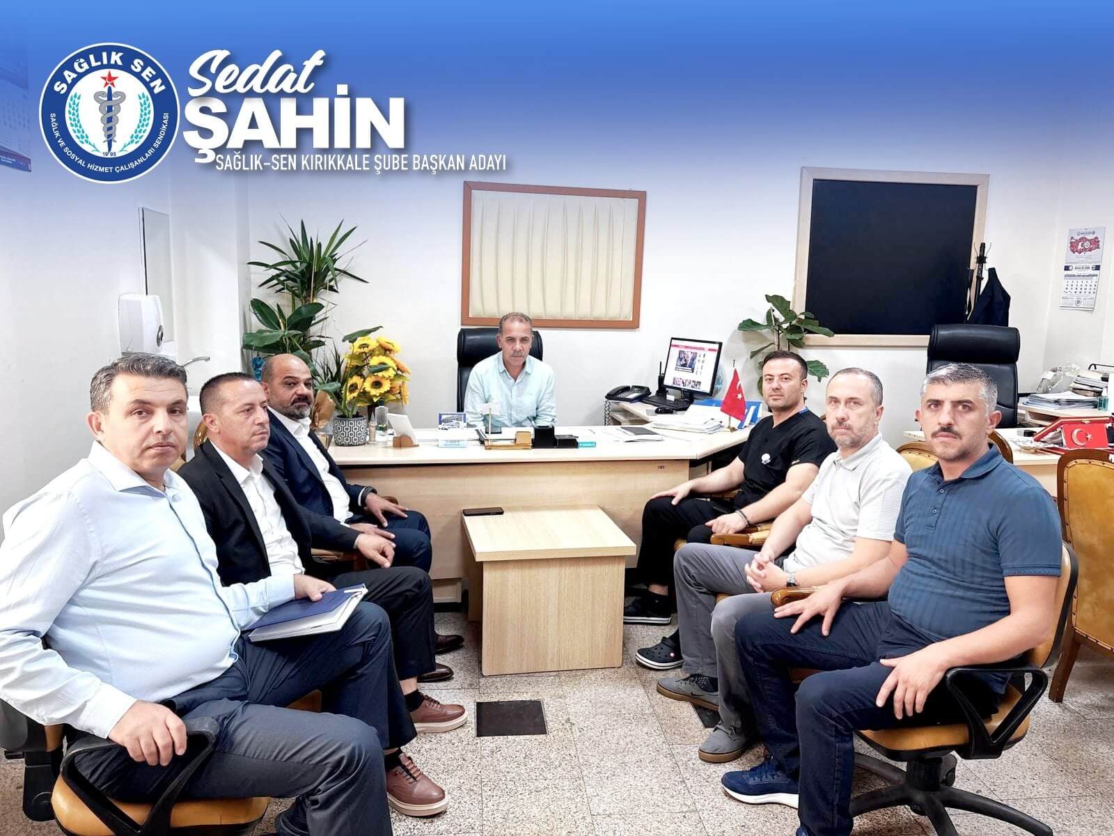 Sağlık-Sen Kırıkkale Şube Başkan Adayı Sedat Şahin: 'Sağlık Çalışanlarının Yanında Olacağız' 8 sedat sahin 8