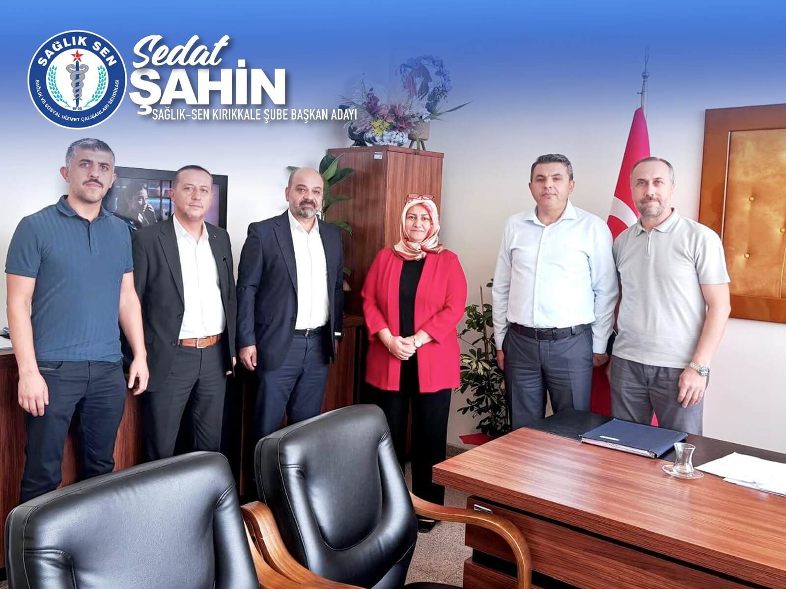 Sağlık-Sen Kırıkkale Şube Başkan Adayı Sedat Şahin: 'Sağlık Çalışanlarının Yanında Olacağız' 9 sedat sahin 9