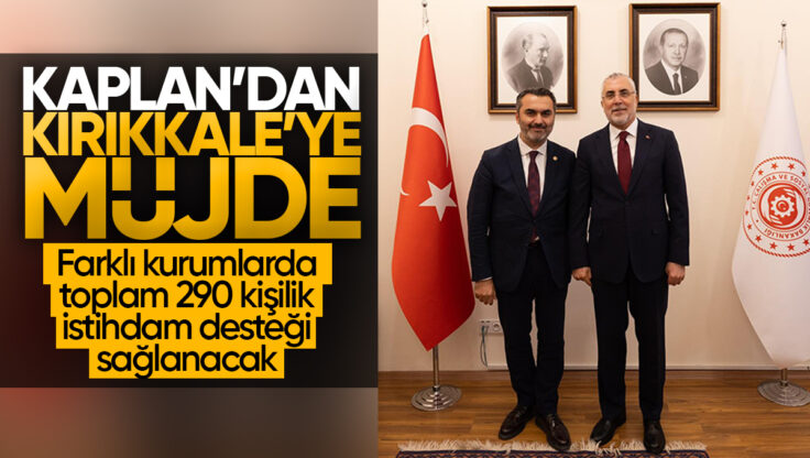 Mustafa Kaplan’dan Kırıkkale’ye 290 Kişilik İşgücü Uyum Programı Müjdesi
