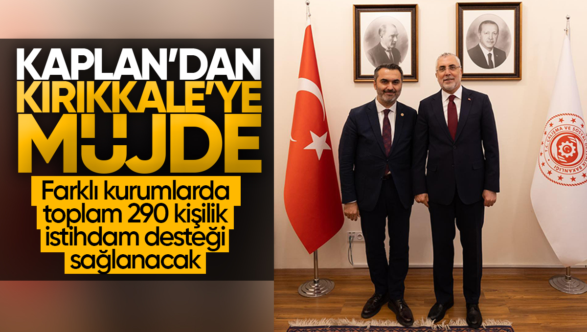 Mustafa Kaplan’dan Kırıkkale’ye 290 Kişilik İşgücü Uyum Programı Müjdesi
