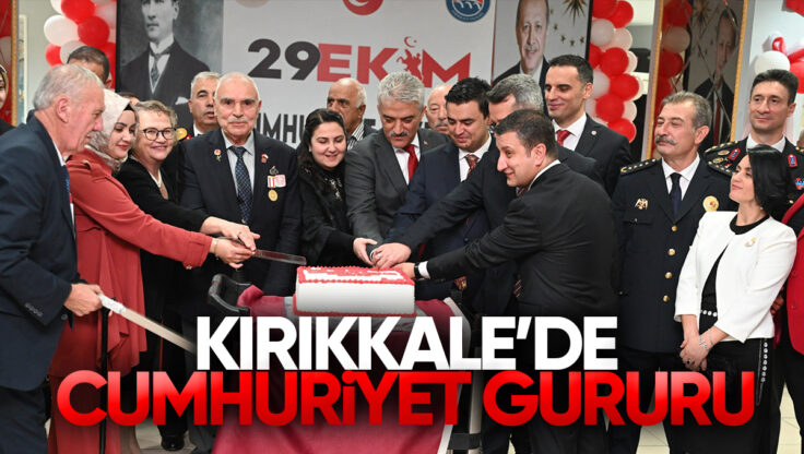Kırıkkale’de 29 Ekim Cumhuriyet Bayramı Dolayısıyla Kabul Töreni Düzenlendi