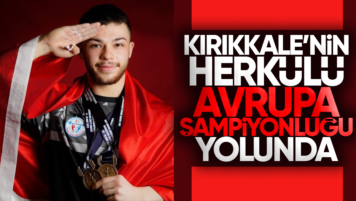 Kırıkkaleli Milli Halterci Hakan Şükrü Kurnaz, Avrupa Şampiyonluğu İçin Platforma Çıkıyor!