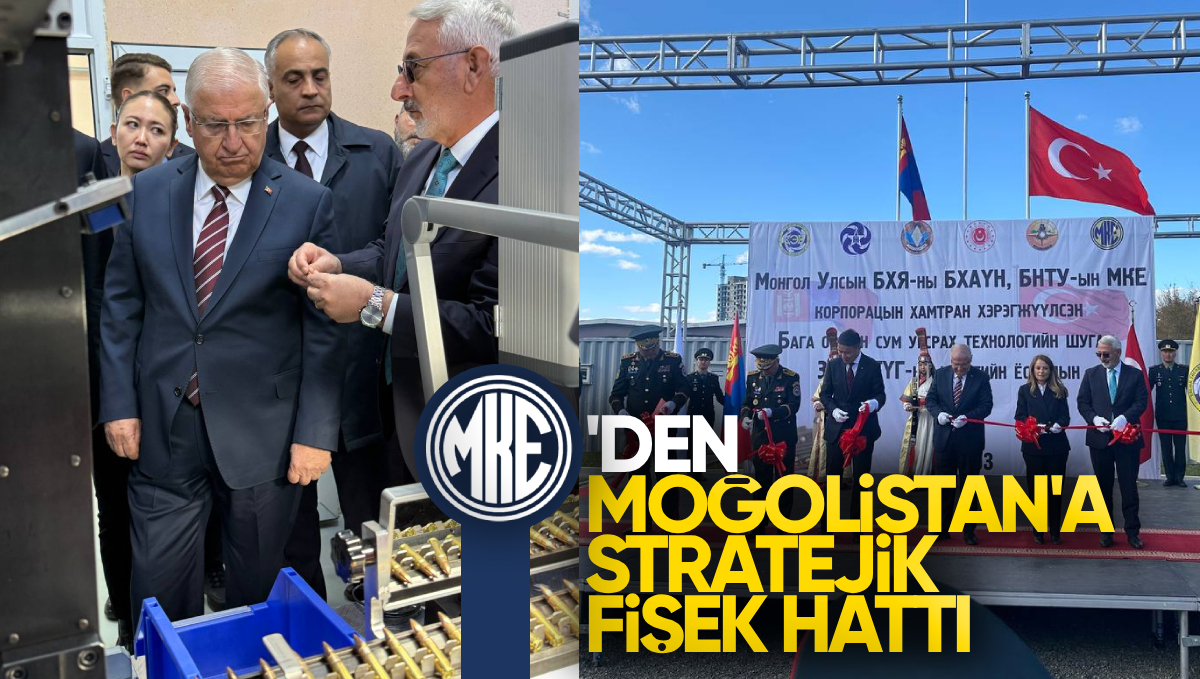 MKE’den Moğolistan’a Stratejik Fişek Üretim Hattı