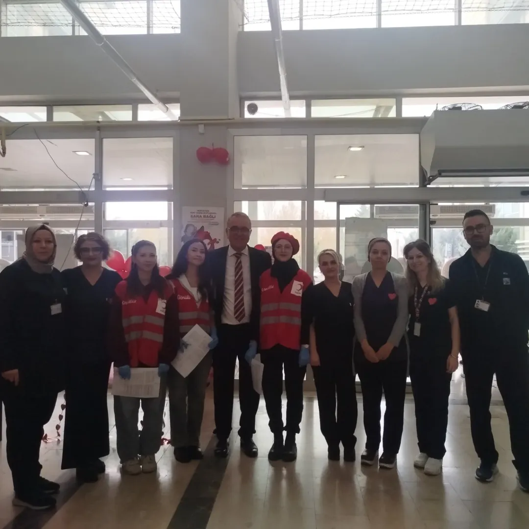Kirikkale Universitesi Tip Fakultesi Hastanesi olarak Kizilay is birligiyle duzenledigimiz Kan 1