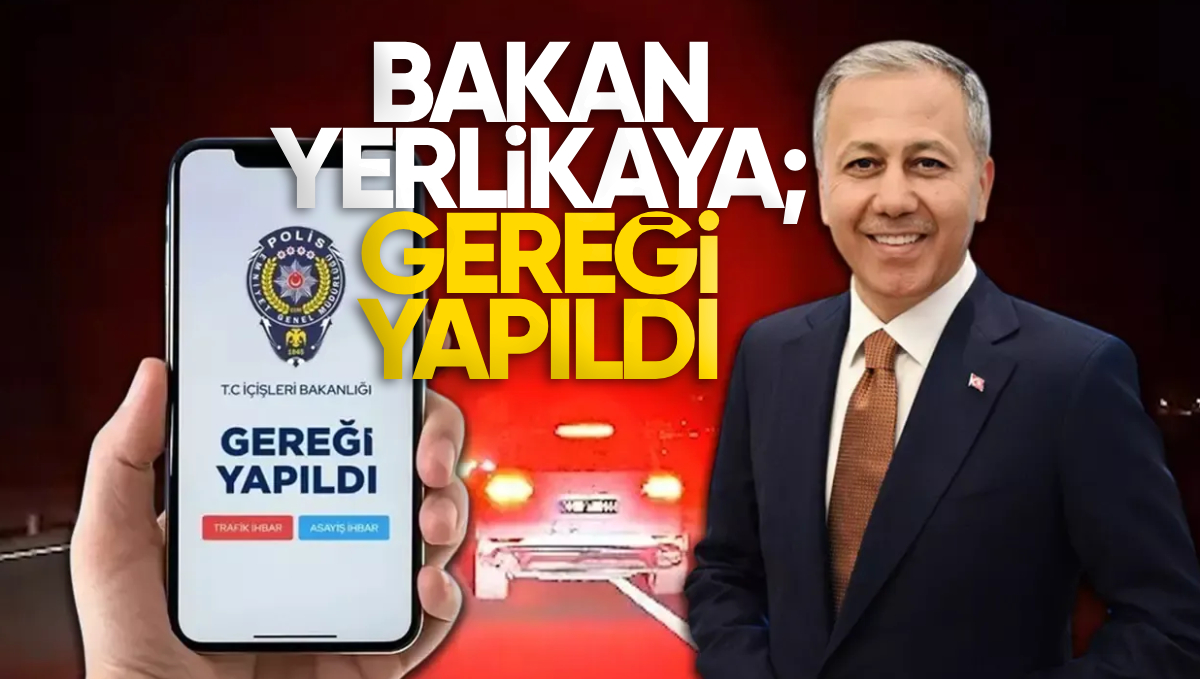 İçişleri Bakanı Ali Yerlikaya Duyurdu: Trafik Güvenliğini Tehlikeye Atan Sürücü Yakalandı