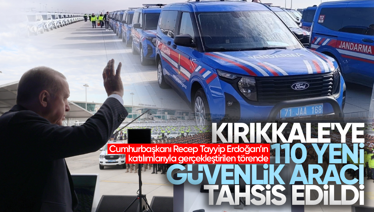 Kırıkkale’ye 110 Yeni Güvenlik Aracı Tahsis Edildi: Vali Makas’tan ‘Aslan Parçalarımıza Hayırlı Olsun’ Mesajı