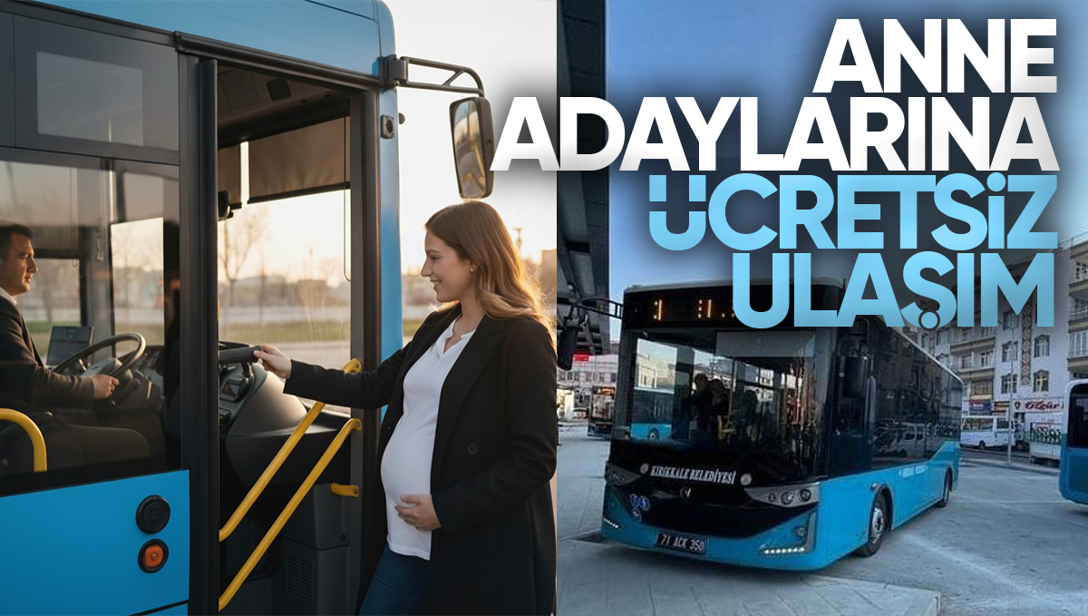 Kırıkkale Belediyesi’nden Örnek Proje: Anne Adaylarına Ücretsiz Ulaşım Kolaylığı