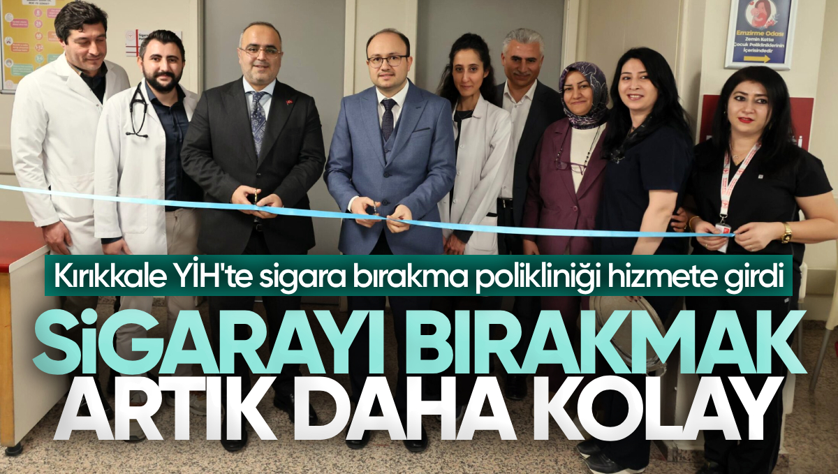 Kırıkkale’de Sigara Bırakmak Artık Daha Kolay: Yüksek İhtisas Hastanesi’nde Sigara Bırakma Polikliniği Hizmete Girdi