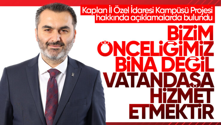 Mustafa Kaplan: ‘Bizim Önceliğimiz Bina Değil, Vatandaşımıza Hizmet Etmektir’