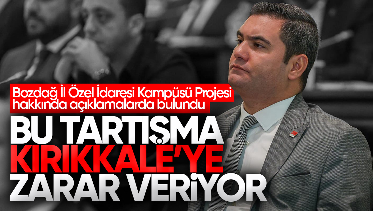 Onur Yüksel Bozdağ: ‘Bu Tartışma Artık Kırıkkale’ye Zarar Veriyor’