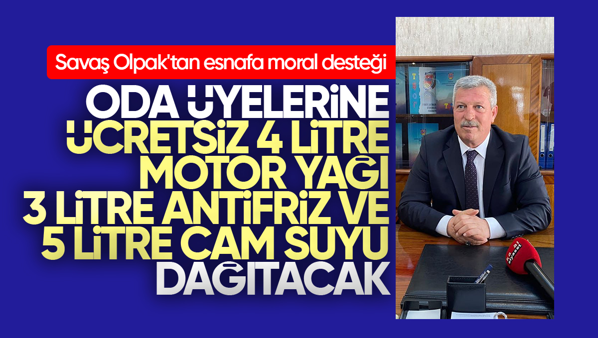 Savaş Olpak’tan Esnafa Moral Desteği: ‘Biz Bir Aileyiz’