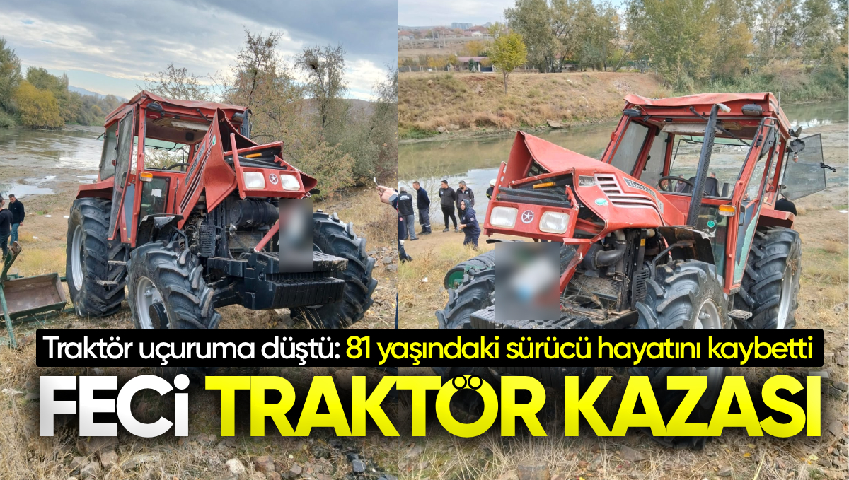 Kırıkkale’de Traktör Uçuruma Düştü: 81 Yaşındaki Sürücü Hayatını Kaybetti