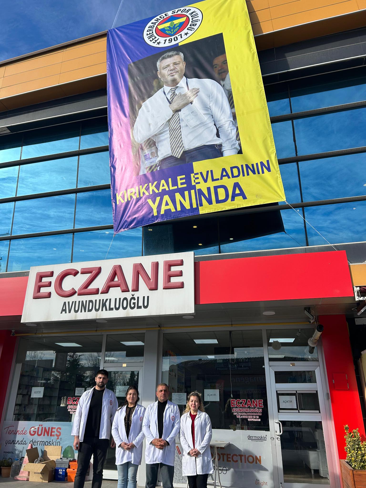 Kırıkkale'den Sadettin Saran'a Destek: 'Yanındayız' Pankartı Dikkat Çekti 1 607122408 1312710010615000 2383280496321168970 n