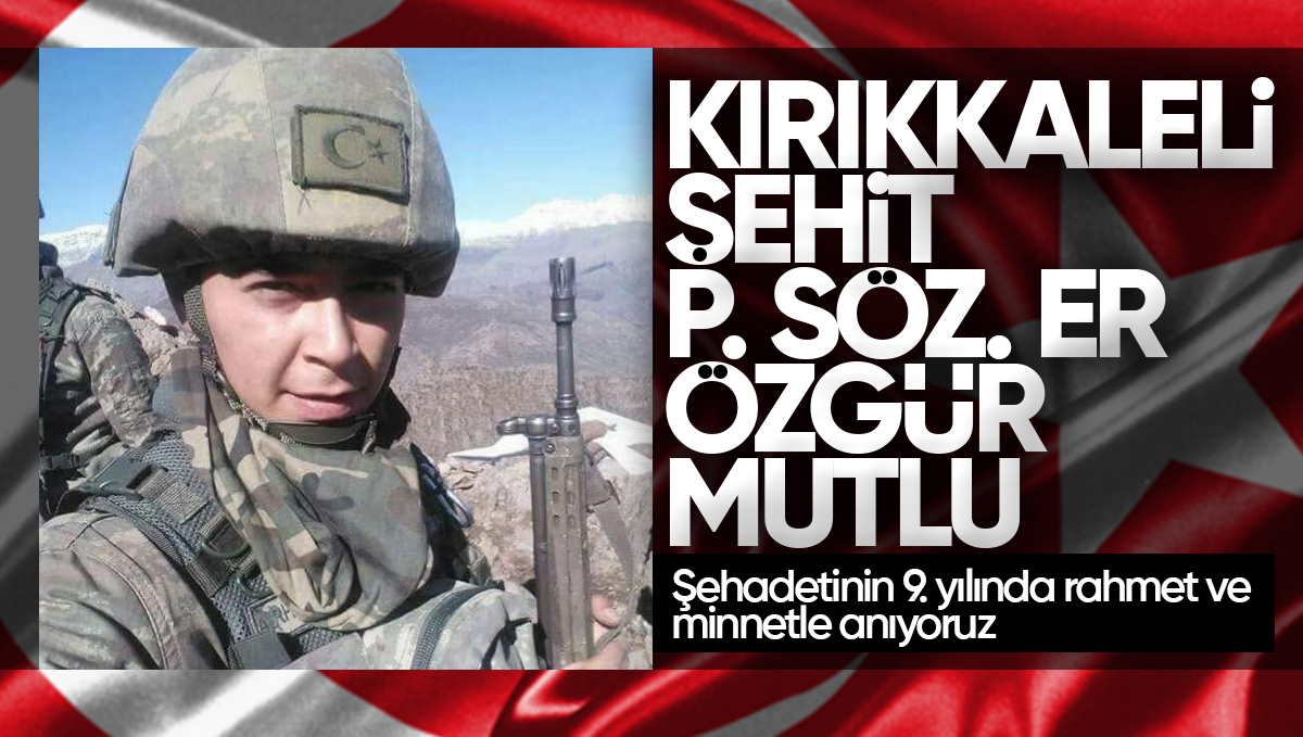 Kırıkkale’li Şehit Piyade Sözleşmeli Er Özgür Mutlu Dualarla Anıldı