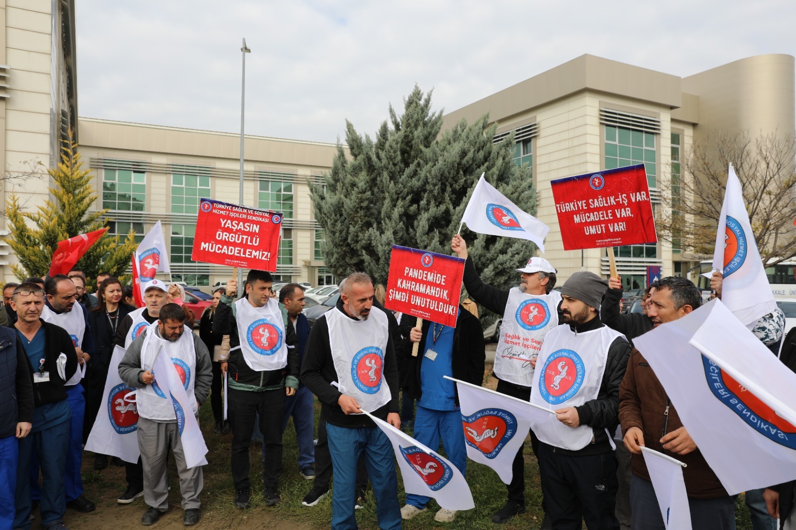 kku tip fakultesi hastanesi isci eylem 7